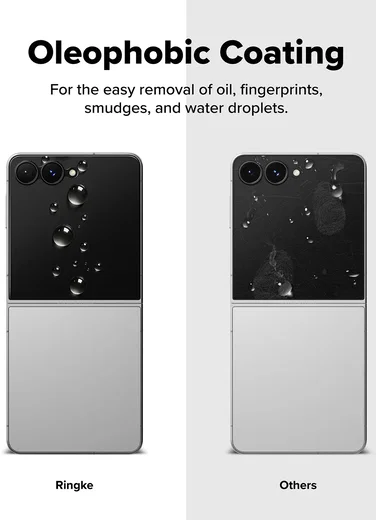 Ringke Cover Display Pro Samsung Galaxy Z Flip 8 Screen Protector 2-Pack afbeelding 13