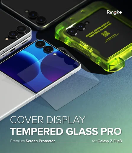 Ringke Cover Display Pro Samsung Galaxy Z Flip 8 Screen Protector 2-Pack afbeelding 12