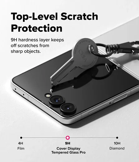 Ringke Cover Display Pro Samsung Galaxy Z Flip 8 Screen Protector 2-Pack afbeelding 11