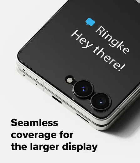 Ringke Cover Display Pro Samsung Galaxy Z Flip 8 Screen Protector 2-Pack afbeelding 6