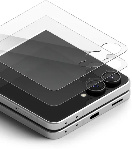 Ringke Cover Display Pro Samsung Galaxy Z Flip 8 Screen Protector 2-Pack afbeelding 2