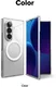 Ringke Slim Magnetic Samsung Z Fold 8 Ultra Hoesje MagSafe Back Cover Clear afbeelding 8