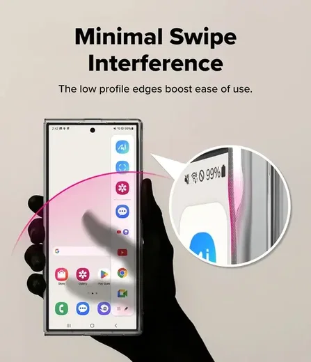 Ringke Slim Magnetic Samsung Z Fold 8 Ultra Hoesje MagSafe Back Cover Clear afbeelding 6