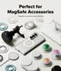 Ringke Fusion Magnetic Samsung Galaxy Z Fold 8 Ultra Hoesje MagSafe Transparant afbeelding 6