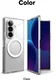 Ringke Fusion Magnetic Samsung Galaxy Z Fold 8 Ultra Hoesje MagSafe Transparant afbeelding 16