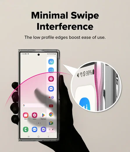 Ringke Fusion Magnetic Samsung Galaxy Z Fold 8 Ultra Hoesje MagSafe Transparant afbeelding 10