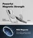 Ringke Fusion Magnetic Samsung Galaxy Z Fold 8 Ultra Hoesje MagSafe Transparant afbeelding 3