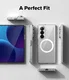 Ringke Fusion Magnetic Samsung Galaxy Z Fold 8 Ultra Hoesje MagSafe Transparant afbeelding 11