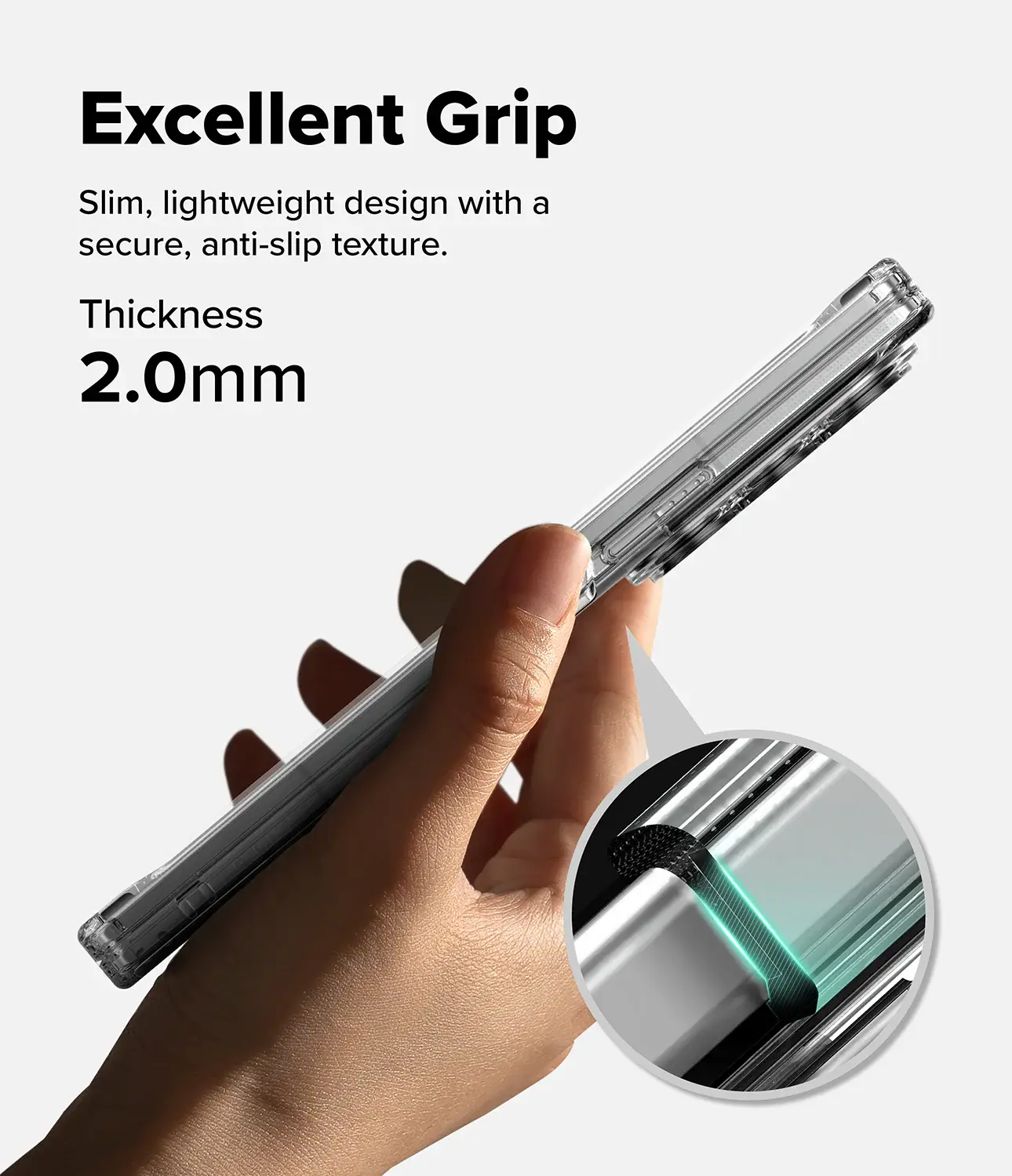 Ringke Fusion Magnetic Samsung Galaxy Z Fold 8 Ultra Hoesje MagSafe Transparant afbeelding 2