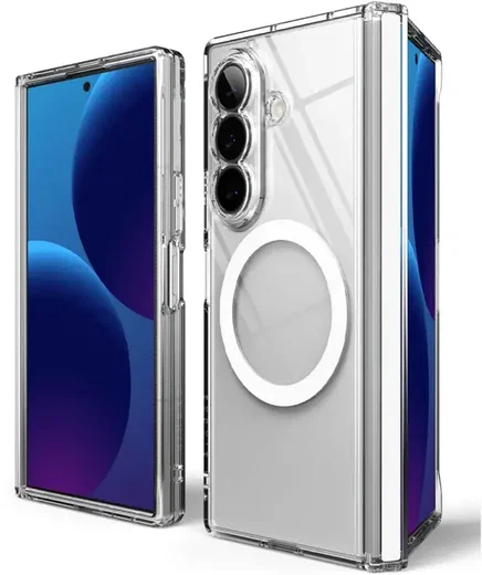 Ringke Fusion Flap Magnetic Samsung Galaxy Z Fold 8 Ultra Hoesje Transparant afbeelding 8