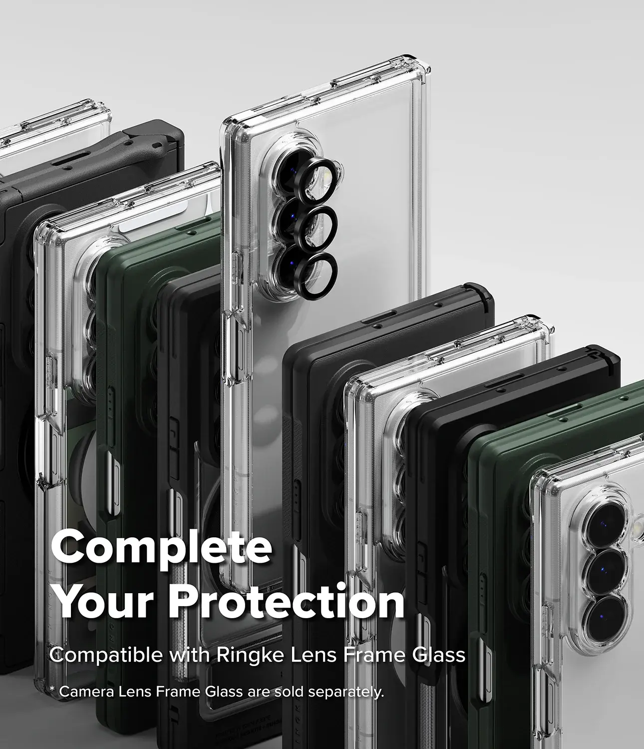 Ringke Fusion Flap Magnetic Samsung Galaxy Z Fold 8 Ultra Hoesje Transparant afbeelding 16