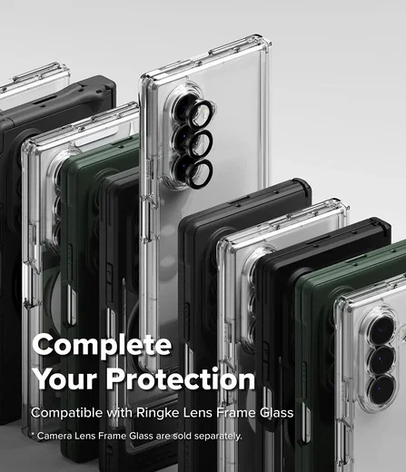Ringke Fusion Flap Magnetic Samsung Galaxy Z Fold 8 Ultra Hoesje Transparant afbeelding 16