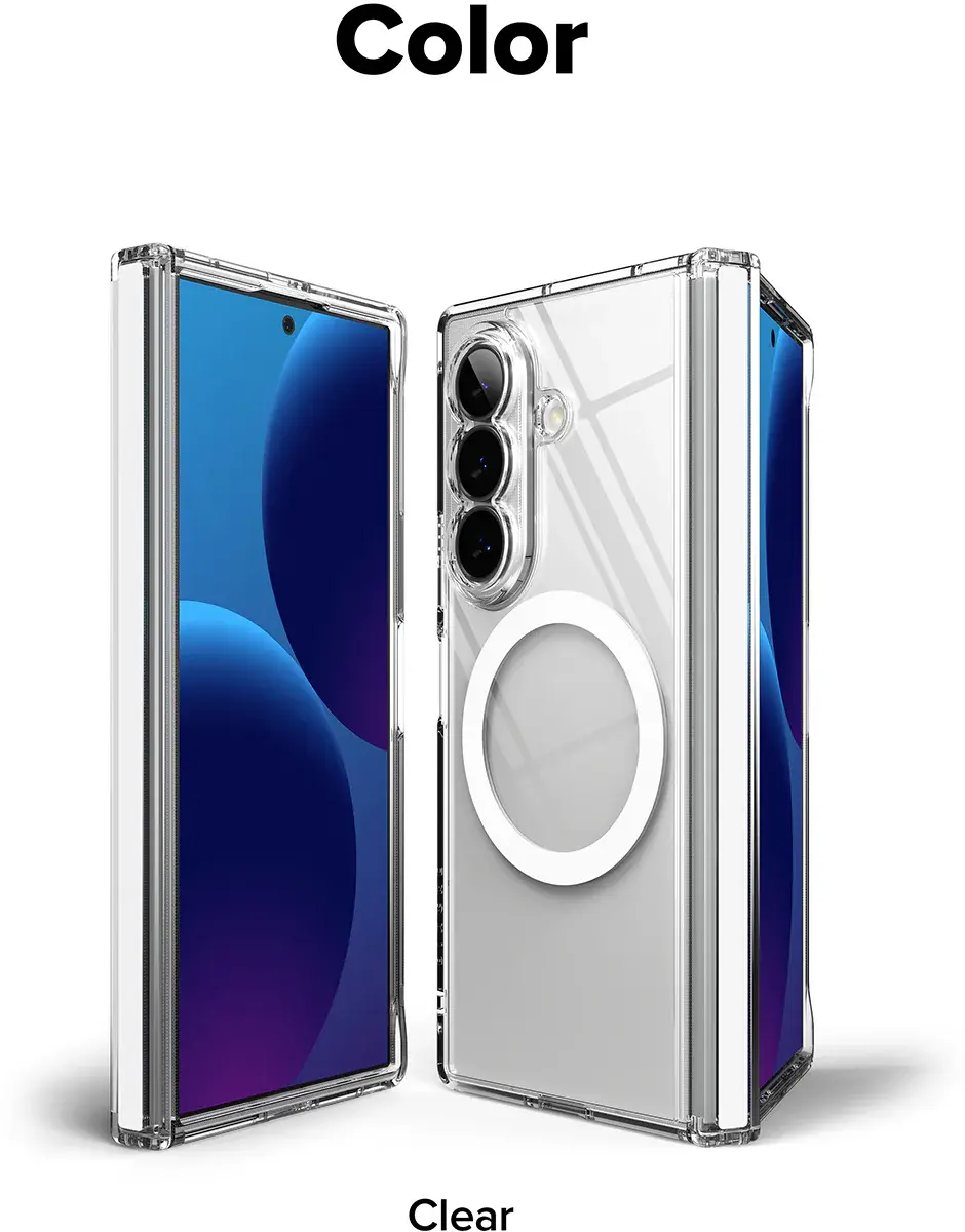 Ringke Fusion Flap Magnetic Samsung Galaxy Z Fold 8 Ultra Hoesje Transparant afbeelding 20