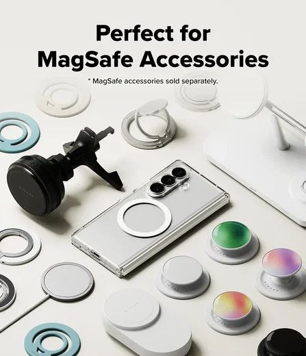 Ringke Fusion Flap Magnetic Samsung Galaxy Z Fold 8 Ultra Hoesje Transparant afbeelding 7