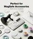 Ringke Fusion Flap Magnetic Samsung Galaxy Z Fold 8 Ultra Hoesje Transparant afbeelding 7