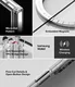 Ringke Fusion Flap Magnetic Samsung Galaxy Z Fold 8 Ultra Hoesje Transparant afbeelding 17