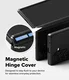 Ringke Onyx Flap Magnetic Samsung Galaxy Z Fold 8 Ultra Hoesje MagSafe Zwart afbeelding 7
