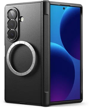 Ringke Onyx Flap Magnetic Samsung Galaxy Z Fold 8 Ultra Hoesje MagSafe Zwart