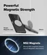 Ringke Onyx Flap Magnetic Samsung Galaxy Z Fold 8 Ultra Hoesje MagSafe Zwart afbeelding 9