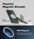 Ringke Onyx Magnetic Samsung Galaxy Z Fold 8 Ultra Hoesje MagSafe Donker Groen afbeelding 9