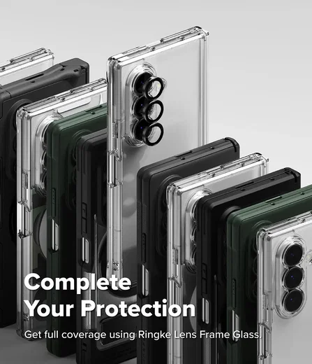 Ringke Onyx Magnetic Samsung Galaxy Z Fold 8 Ultra Hoesje MagSafe Donker Groen afbeelding 17