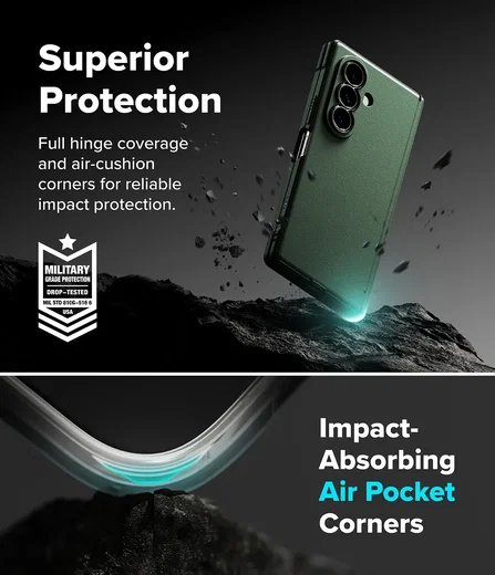 Ringke Onyx Magnetic Samsung Galaxy Z Fold 8 Ultra Hoesje MagSafe Donker Groen afbeelding 10