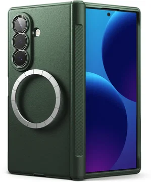 Ringke Onyx Magnetic Samsung Galaxy Z Fold 8 Ultra Hoesje MagSafe Donker Groen