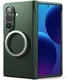 Ringke Onyx Magnetic Samsung Galaxy Z Fold 8 Ultra Hoesje MagSafe Donker Groen afbeelding 1