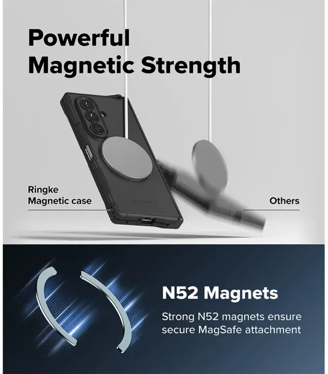 Ringke Alles Samsung Galaxy Z Fold 8 Ultra Hoesje 360° MagSafe Standaard Zwart afbeelding 15