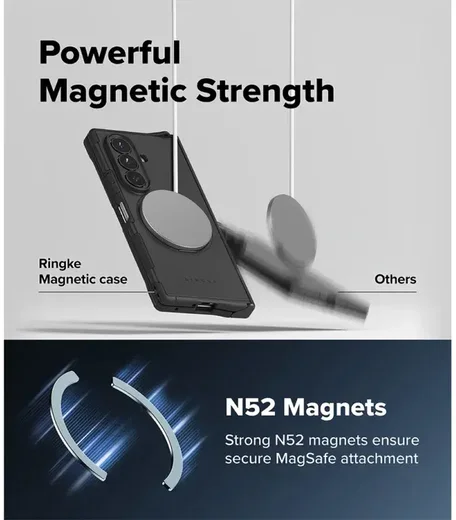 Ringke Alles Samsung Galaxy Z Fold 8 Ultra Hoesje 360° MagSafe Standaard Zwart afbeelding 15