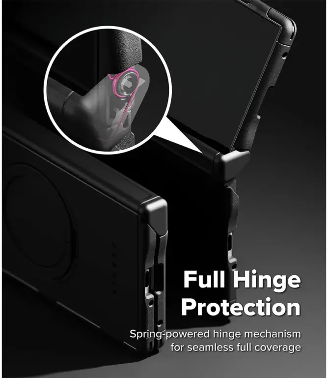 Ringke Alles Samsung Galaxy Z Fold 8 Ultra Hoesje 360° MagSafe Standaard Zwart afbeelding 5