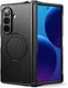 Ringke Alles Samsung Galaxy Z Fold 8 Ultra Hoesje 360° MagSafe Standaard Zwart afbeelding 2