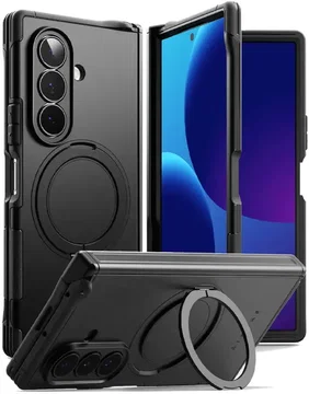 Ringke Alles Samsung Galaxy Z Fold 8 Ultra Hoesje 360° MagSafe Standaard Zwart