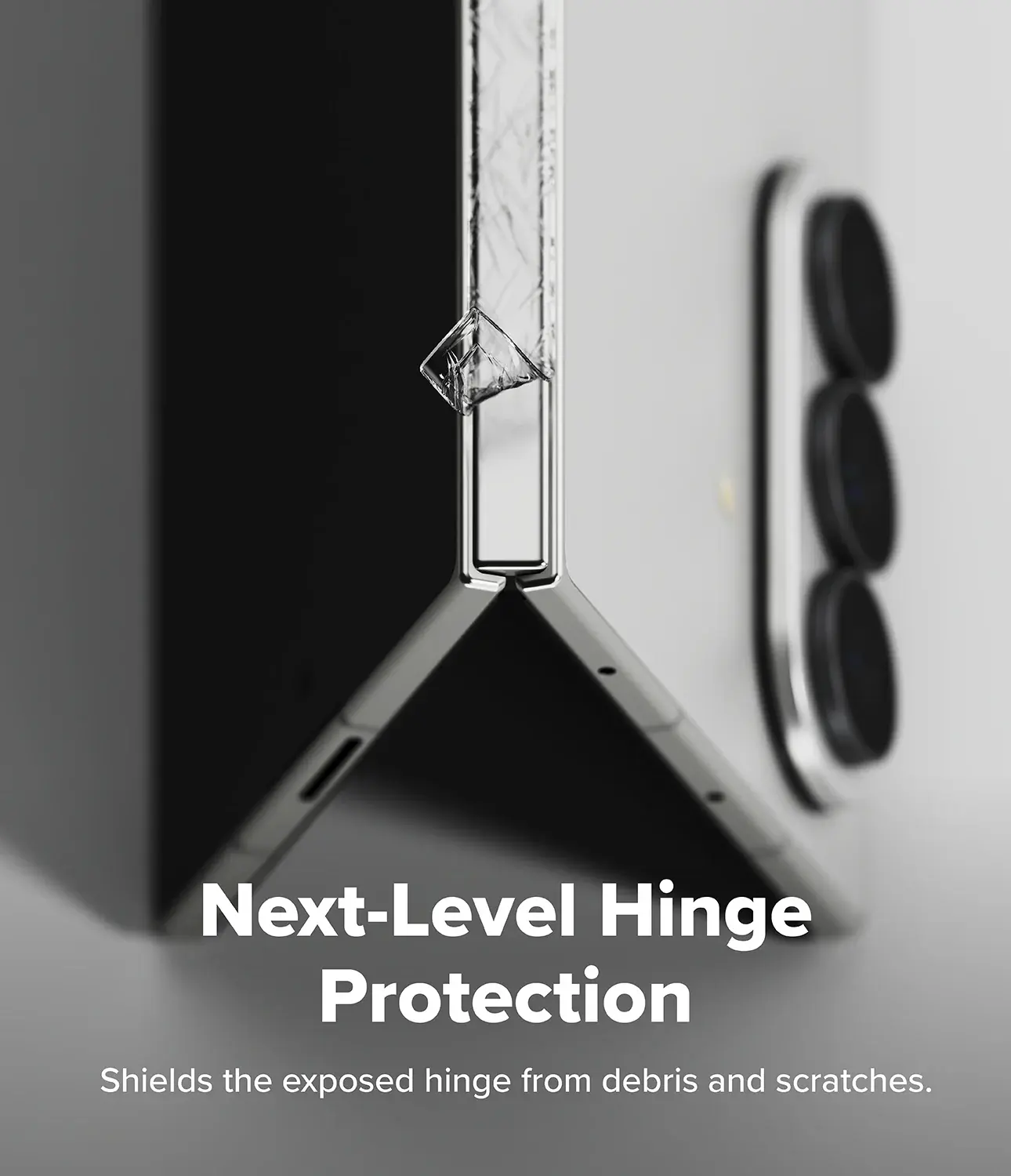 Ringke Hinge Easy Film Samsung Galaxy Z Fold 8 Ultra Scharnier Protector 2-Pack afbeelding 4