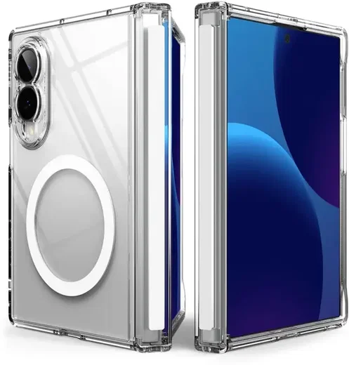 Ringke Fusion Flap Magnetic Samsung Galaxy Z Fold 8 Hoesje MagSafe Transparant afbeelding 10