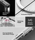 Ringke Fusion Flap Magnetic Samsung Galaxy Z Fold 8 Hoesje MagSafe Transparant afbeelding 17