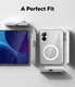 Ringke Fusion Flap Magnetic Samsung Galaxy Z Fold 8 Hoesje MagSafe Transparant afbeelding 14