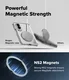 Ringke Fusion Flap Magnetic Samsung Galaxy Z Fold 8 Hoesje MagSafe Transparant afbeelding 4