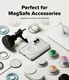 Ringke Fusion Flap Magnetic Samsung Galaxy Z Fold 8 Hoesje MagSafe Transparant afbeelding 7