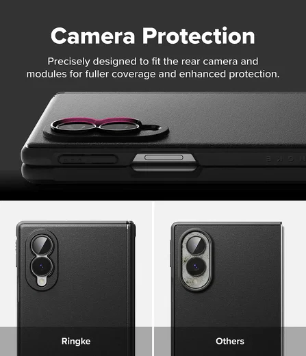 Ringke Onyx Flap Magnetic Samsung Galaxy Z Fold 8 Hoesje MagSafe Zwart afbeelding 11