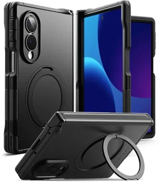 Ringke Alles Samsung Galaxy Z Fold 8 Hoesje 360° MagSafe Standaard Zwart