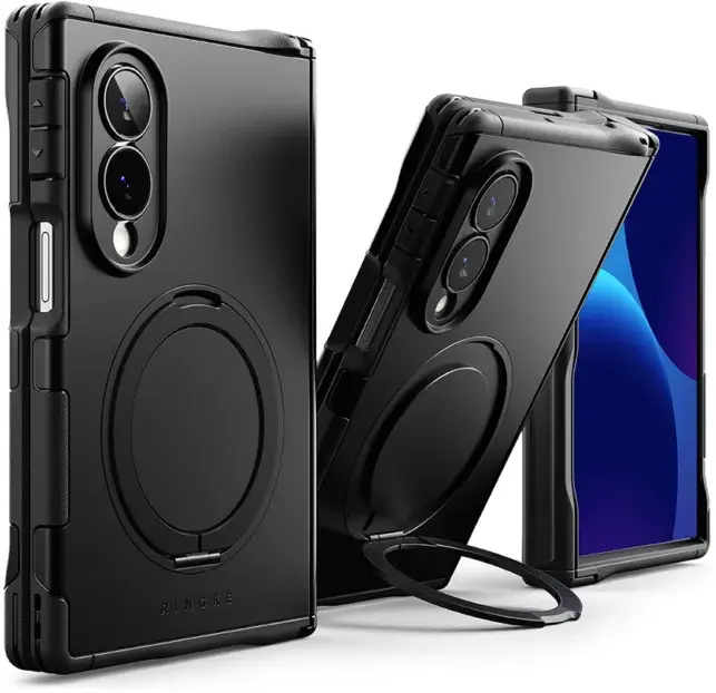 Ringke Alles Samsung Galaxy Z Fold 8 Hoesje 360° MagSafe Standaard Zwart afbeelding 8