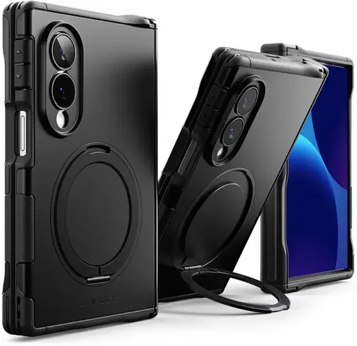 Ringke Alles Samsung Galaxy Z Fold 8 Hoesje 360° MagSafe Standaard Zwart afbeelding 8