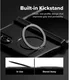 Ringke Alles Samsung Galaxy Z Fold 8 Hoesje 360° MagSafe Standaard Zwart afbeelding 6