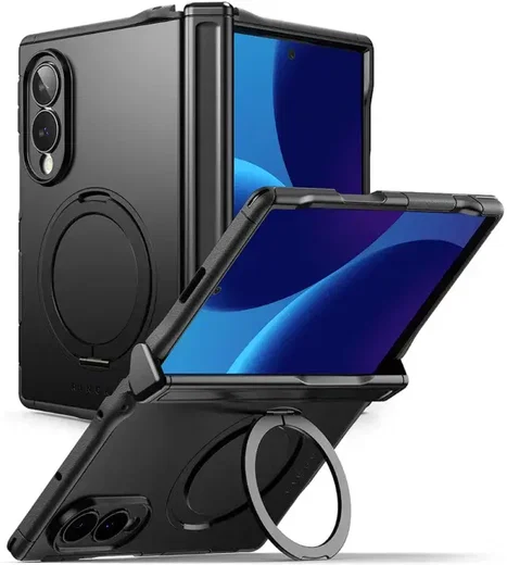 Ringke Alles Samsung Galaxy Z Fold 8 Hoesje 360° MagSafe Standaard Zwart afbeelding 9