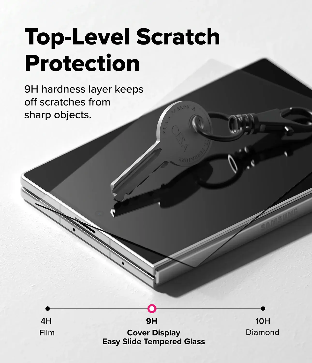 Ringke Easy Slide Samsung Galaxy Z Fold 8 Screen Protector met Jig 2-Pack afbeelding 6