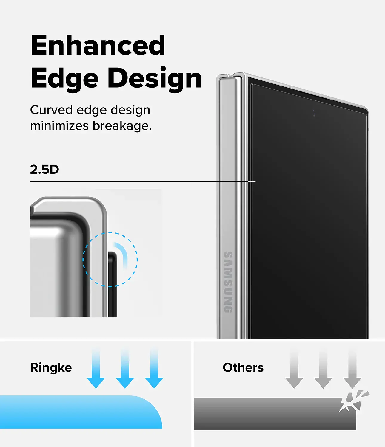 Ringke Easy Slide Samsung Galaxy Z Fold 8 Screen Protector met Jig 2-Pack afbeelding 9
