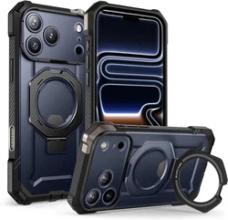 SUPCASE UB Grip Apple iPhone 18 Pro Hoesje MagSafe Kickstand Zwart afbeelding