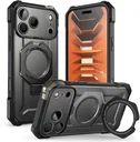 SUPCASE UB Grip Apple iPhone 18 Pro / 17 Pro Hoesje MagSafe Kickstand Zwart