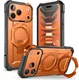 SUPCASE UB Grip Apple iPhone 18 Pro / 17 Pro Hoesje MagSafe Kickstand Oranje